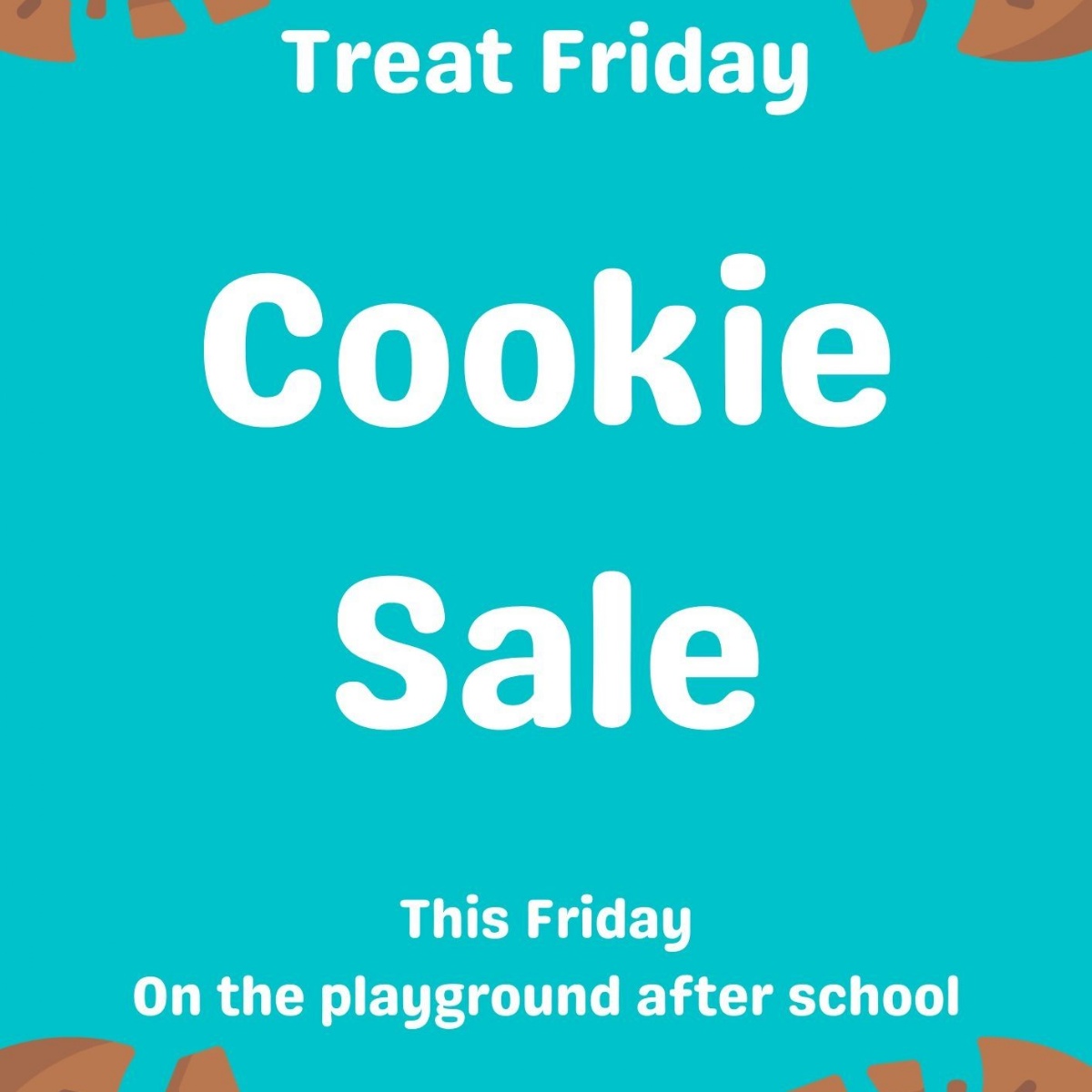 Stoke Mandeville Combined School Treat Friday Cookie Sale